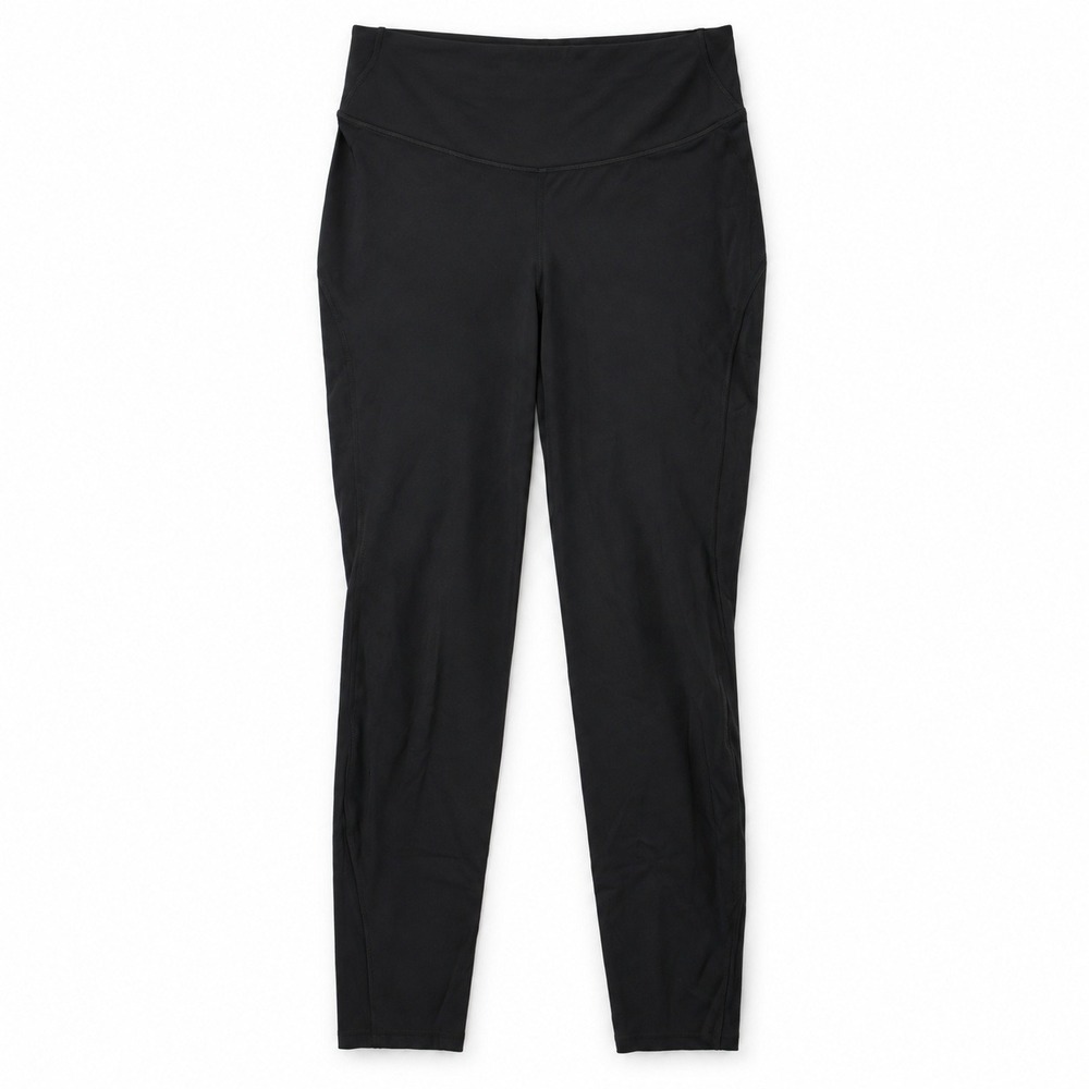 Lululemon Womens High Rise Black Athletic Leggings Size 10 25 Inseam